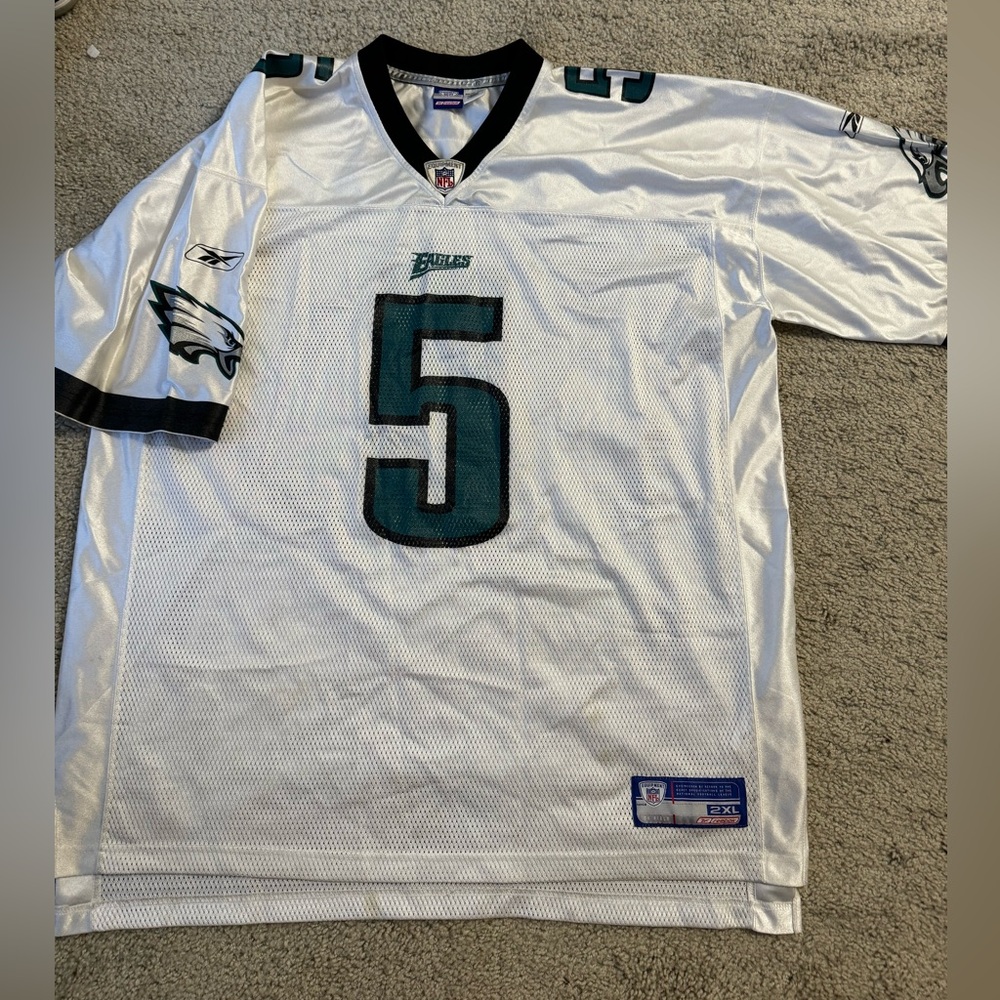 Eagles McNabb Reebok Mens Sports Jersey 5 Reebok NFL